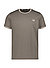 T-Shirt, Baumwolle, feldgrün - feldgrün-ecru