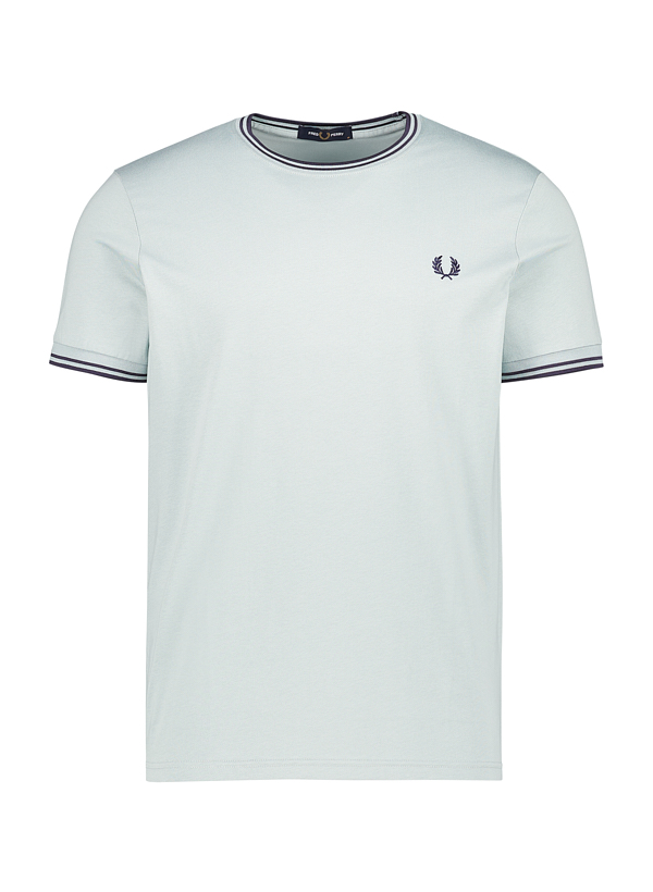 T-Shirt, Baumwolle, blaugrau