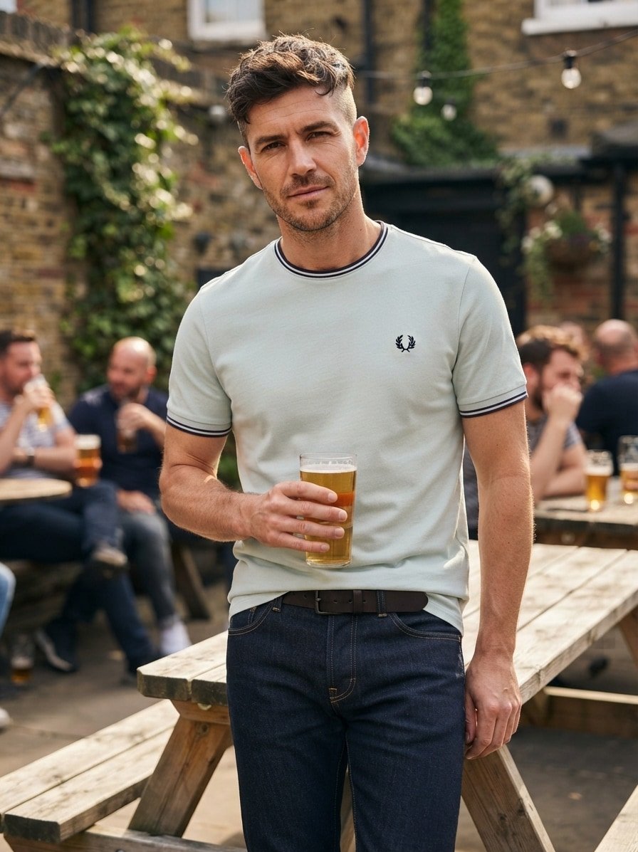Fred Perry T-Shirt M1588V/71C, Produktbild 2