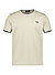 T-Shirt, Baumwolle, grün - grün-ecru-navy