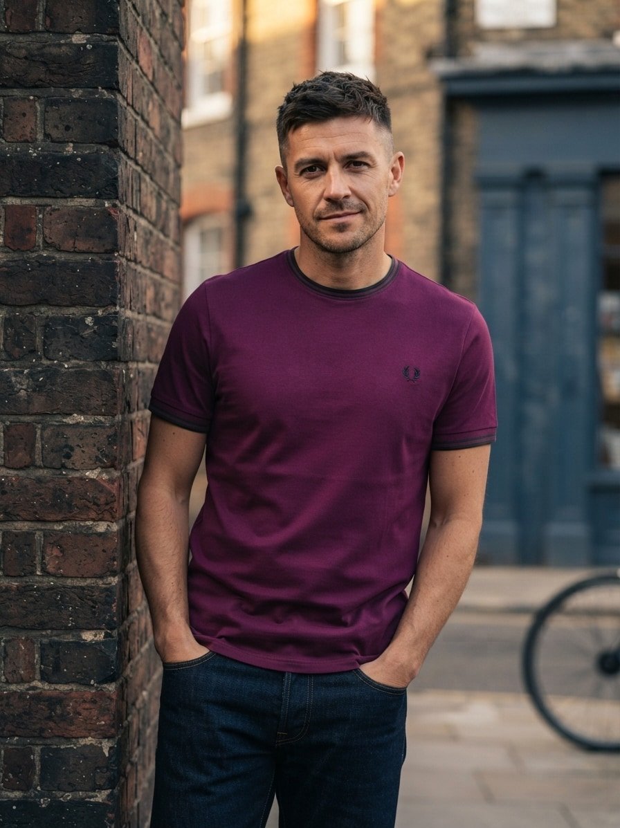 Fred Perry T-Shirt M1588V/84C, Produktbild 2