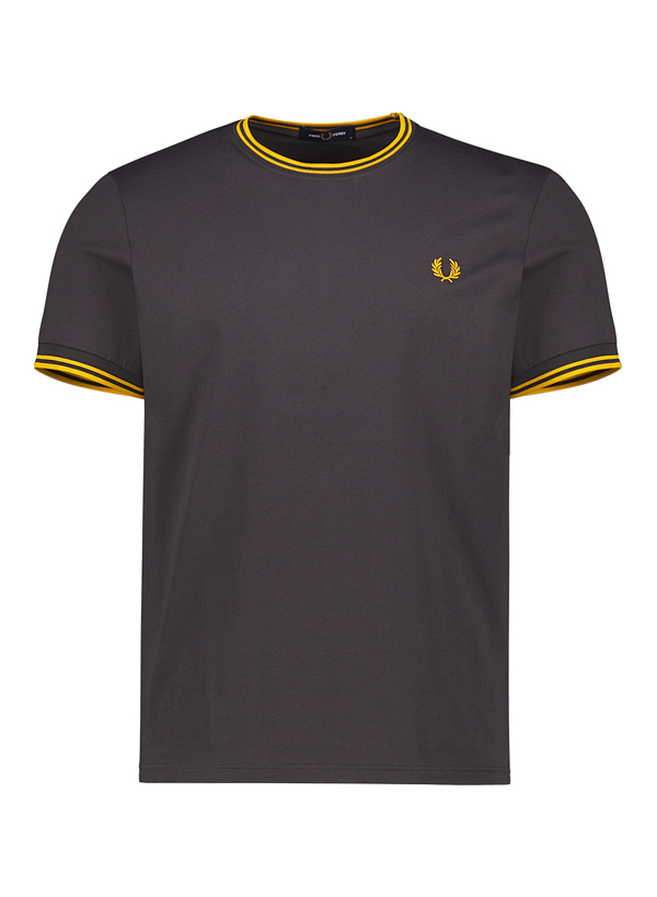 T-Shirt, Baumwolle, dunkelgrau