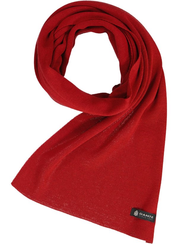Schal, Woll-Mix, rot