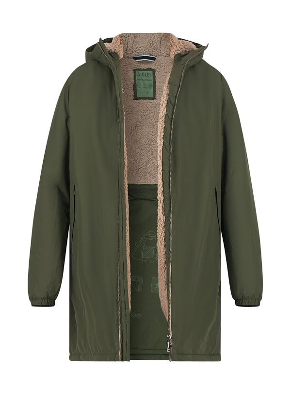 Parka, Mikrofaser REPREVE®, grün