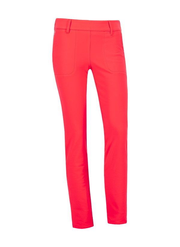 Super Jersey, Lucy, Slim Fit, Jersey Thermo-Innenseite, leuchtrot