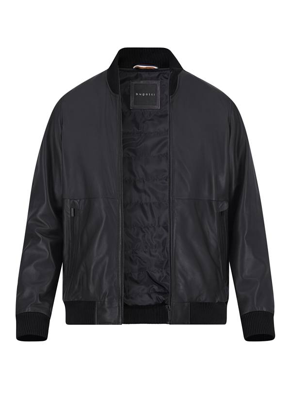 Lederblouson, Lammleder, schwarz
