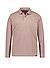 Polo-Shirt, Baumwoll-Jersey, taupe - taupe