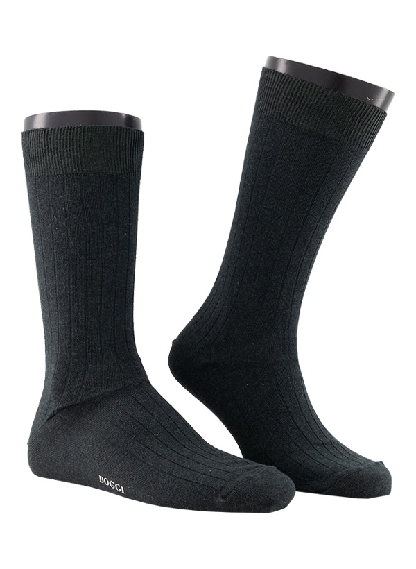 Socken, Baumwolle-Kaschmir, dunkelgrün