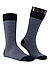 Socken, Baumwolle, navy meliert - navy