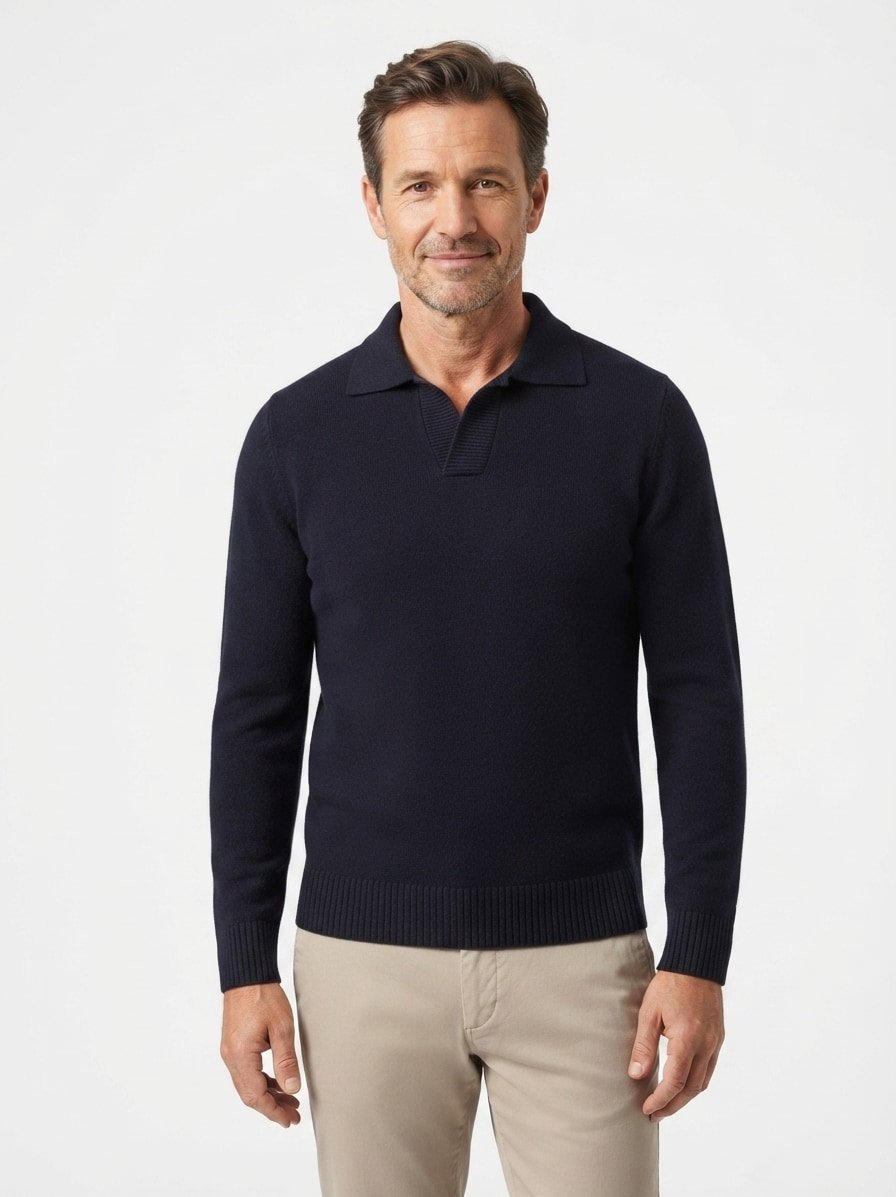 Pullover, Wolle, navy