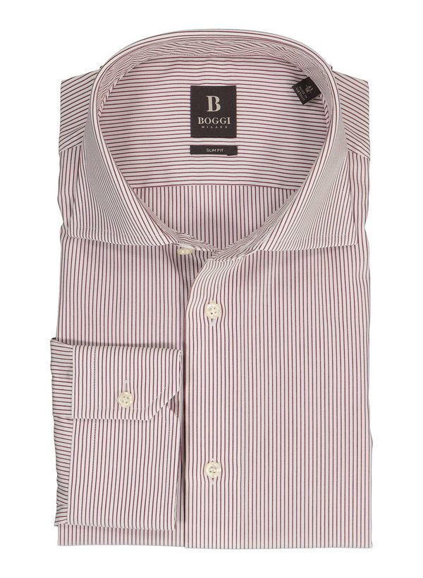 BOGGI MILANO Herren Hemd rot