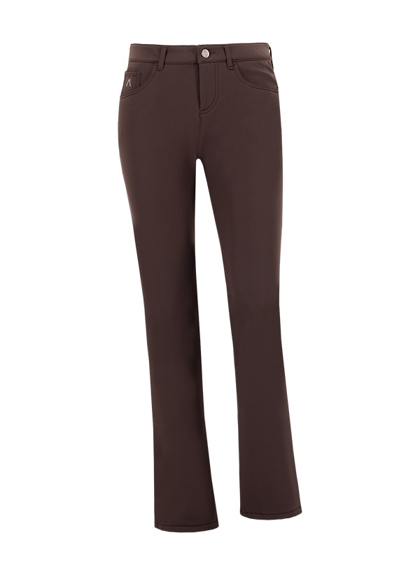 Golfhose, Modell Anja, Modern Fit, Thermo-Stretch wasserabweisend, braun