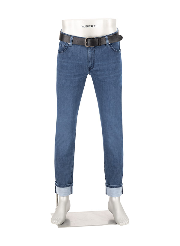 Super-Stretch Coolmax®, Modell BikeSpeed, Slim Fit, Baumwoll-Stretch, dunkelblau