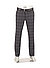 Wool Glencheck, Regular Fit, Modell Lou, Woll-Stretch, dunkelgrau kariert - dunkelgrau
