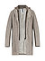 Mantel Aspen, Slim Fit, Mikrofaser, beige - beige