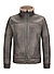 Jacke MSRiano, Mikrofaser Webpelz, anthrazit - anthrazit