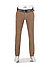 Two Tone Twill, Modell Lou, Regular Fit, Baumwoll-Stretch, braun-ocker meliert - braun