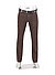 Two Tone Twill, Modell Lou, Regular Fit, Baumwoll-Stretch, dunkelbraun meliert - dunkelbraun