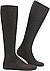 Serie Luxury No.2, Kniestrümpfe, Kaschmir, schwarz - schwarz