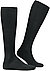 Serie Luxury No.9, Kniestrümpfe, Baumwolle, schwarz - schwarz