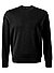 Pullover, Merinowolle, schwarz - schwarz
