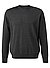 Pullover, Merinowolle, anthrazit meliert - anthrazit