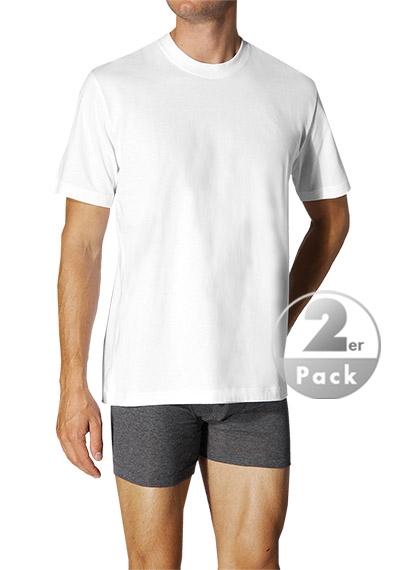 Schiesser Shirt 1/2 Arm Classic Feinripp weiß (005122-100) ab 16,14 €