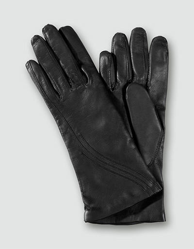 Damen Lederhandschuhe schwarz 467