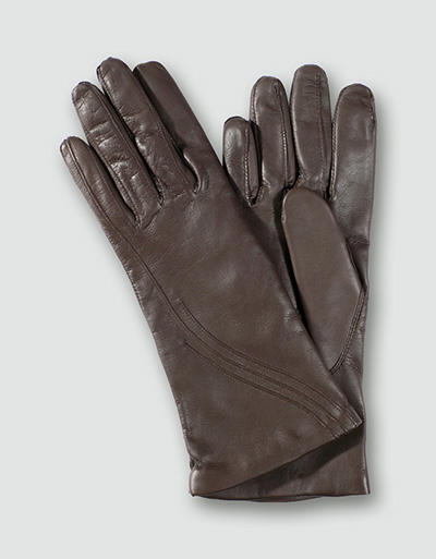 Damen Lederhandschuhe mittelbraun 467 Image 0