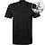 T-Shirts, Regular Fit, Baumwolle, schwarz - schwarz