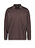 Polo-Shirt Soft-Knit Easy Care, Brusttasche, Baumwoll-Piqué, mokka melange - mokka