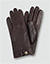 Handschuhe aus Hirschleder mit Kaschmirfutter - mocca
