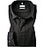 Hemd, Shaped Fit, Popeline, schwarz - schwarz
