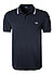 Polo-Shirt, Slim Fit, Baumwoll-Piqué, navy - navy-white