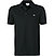 Polo-Shirt, Classic Fit, Baumwoll-Piqué, noir - noir