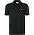 Polo-Shirt L1212, Classic Fit, Baumwoll-Piqué, schwarz - noir