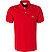 Polo-Shirt L1212, Classic Fit, Baumwoll-Piqué, rot - rouge