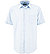 Kurzarmhemd, Regular Fit, Baumwolle, hellblau - hellblau