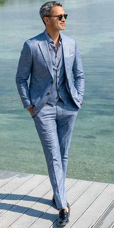 Suit-up in Blue, Komplett-Outfit