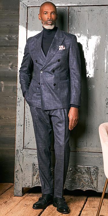 Zweireiher-Anzug, Komplett-Outfit Image 0