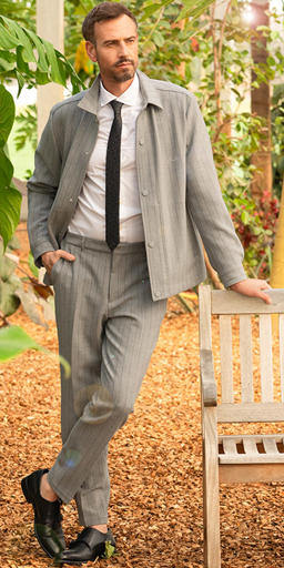 Stylingtipps Beschreibungsbild von Streifen im Trend, Komplett-Outfit