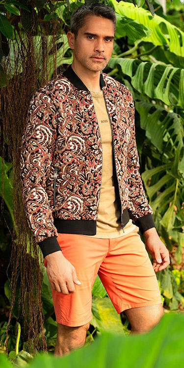 Der Muster-Blouson, Komplett-Outfit Image 0
