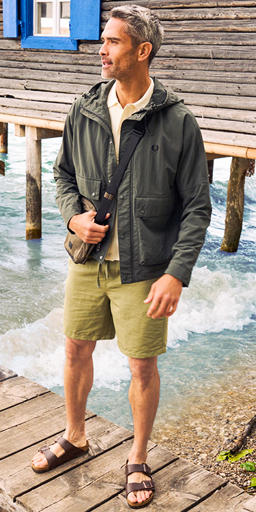 Stylingtipps Beschreibungsbild von Funktion trifft Sommerjacke, Komplett Outfit