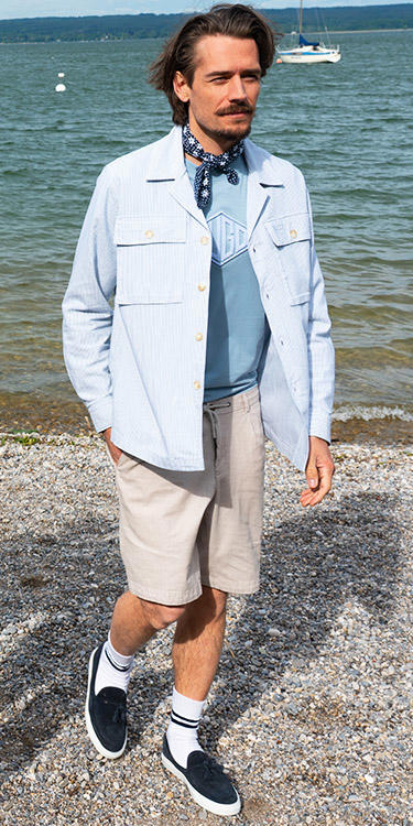 Lässiger Freizeit Look, Komplett-Outfit