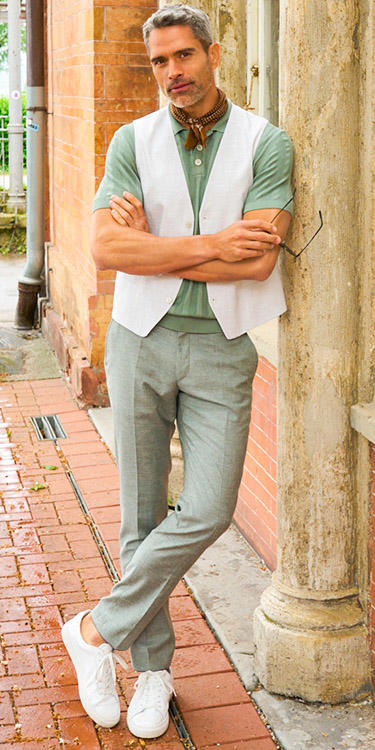 Moderner Business Look, Komplett-Outfit