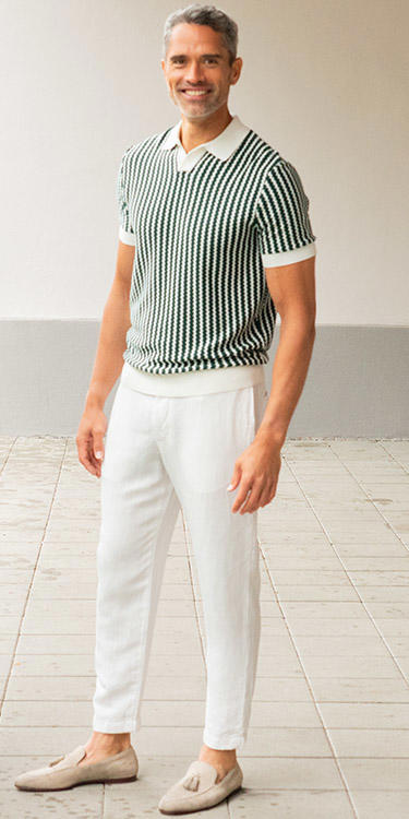 Mediterraner Chic, Komplett-Outfit