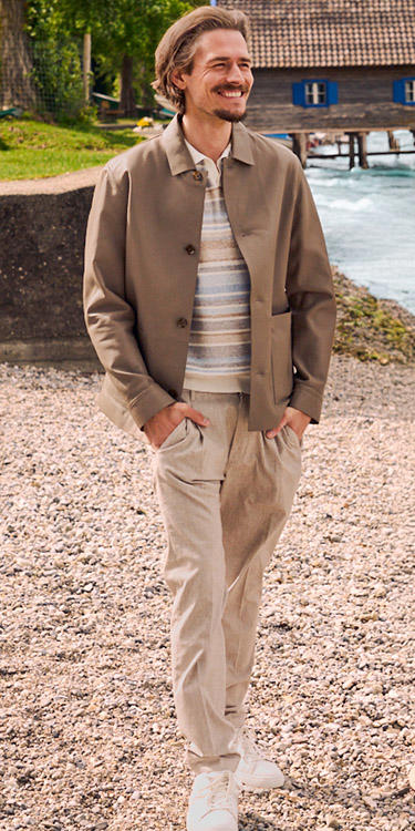 Zeitlos moderner Freizeitlook, Komplett-Outfit