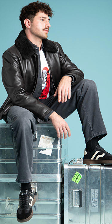 Rockiger Look, Komplett-Outfit