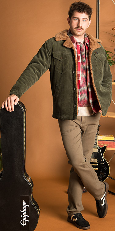 Erdtöne mit Edge, Komplett-Outfit