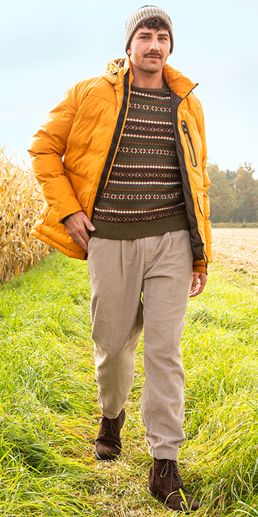 Naturbursche mit Stilgefühl, Komplett-Outfit